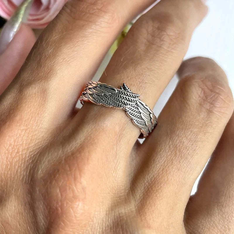 Memorial - Angel's Wing Ring