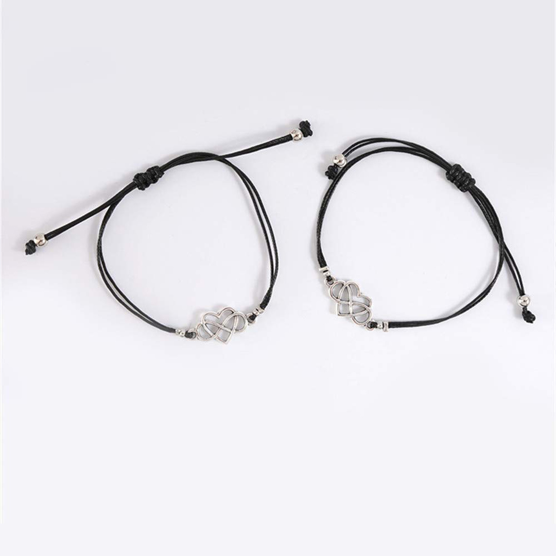 For Friend - Our Friendship Means The World To Me Infinity Heart Bracelet