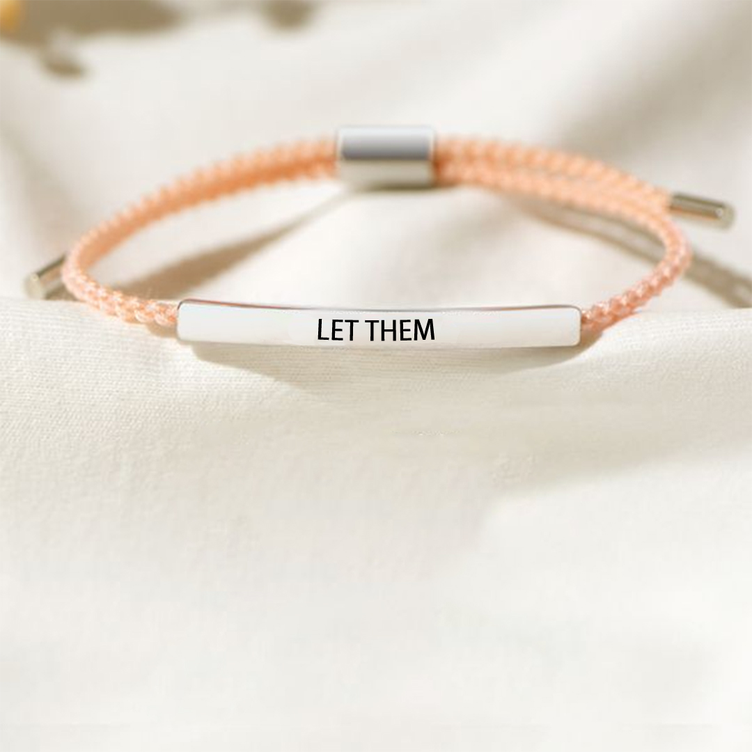 Let Them Tube Bracelet