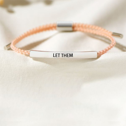 Let Them Tube Bracelet