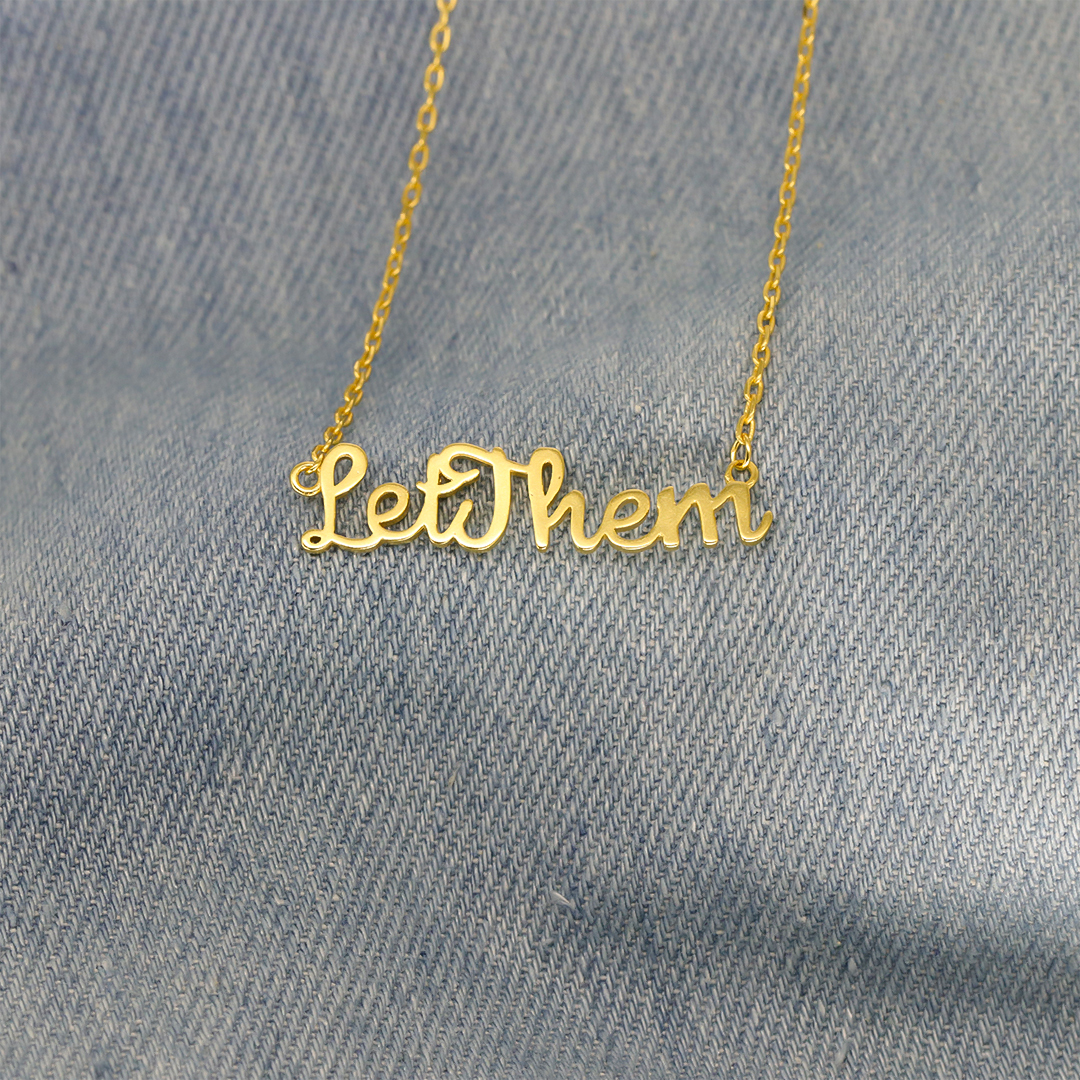 Let Them Cut Necklace