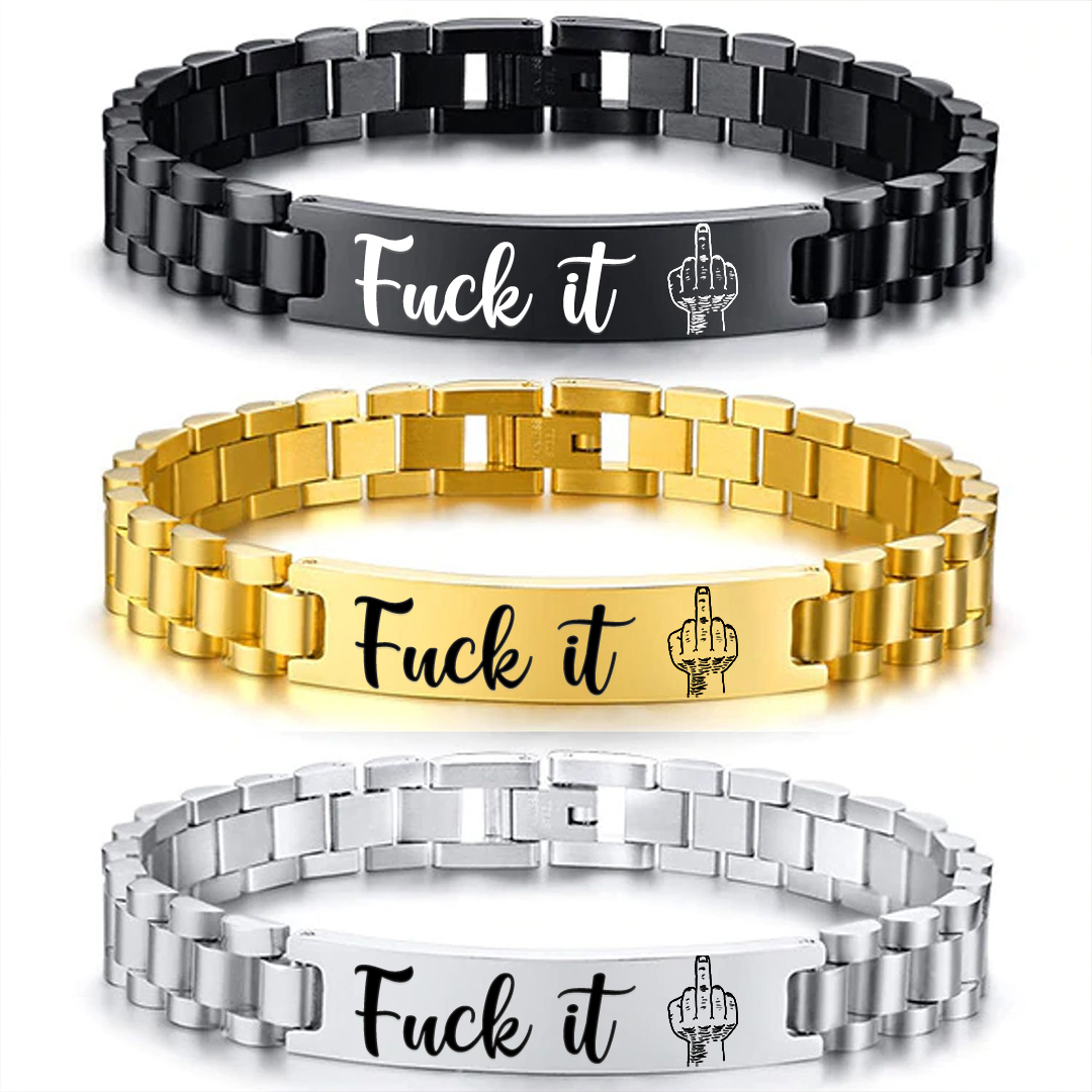 Fuck It  Dark Bracelet