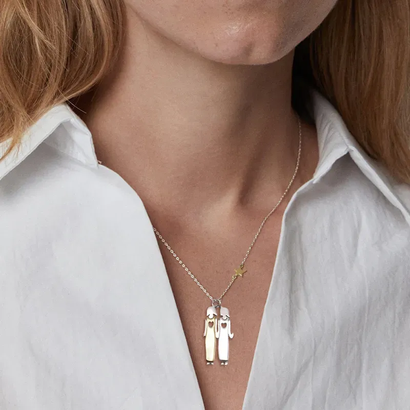 For Friend - You're My Favorite B❤tch To B❤tch About B❤tches With Sister Card Necklace