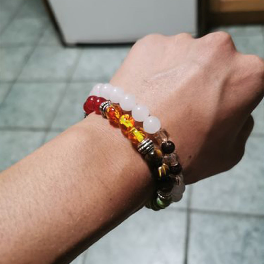 7 Chakra Healing Crystal Reiki Bead Bracelet