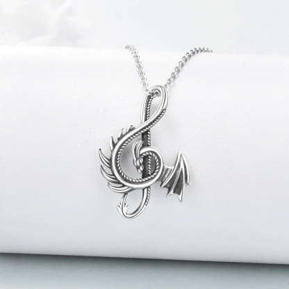 Be Confident Like a Dragon Dragon Necklace