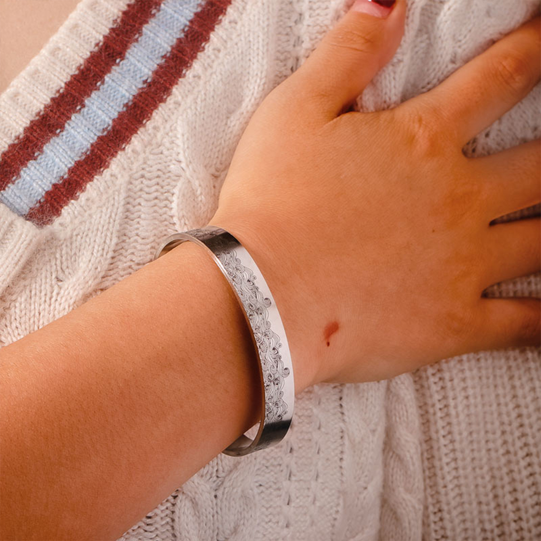 For Wife - Happy Mother's Day, My Love Wave Bracelet