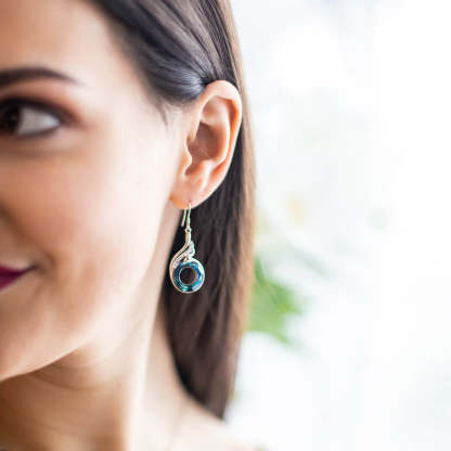 S925 Phoenix Crystal Earrings