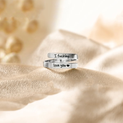 For Love - I Fucking Love You Ring