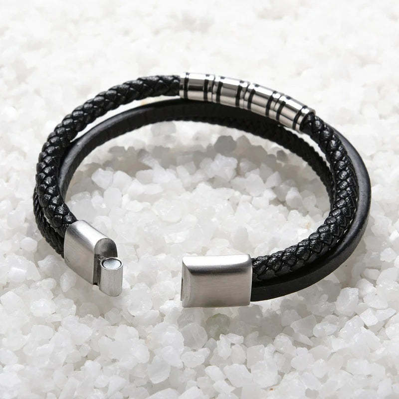 For Grandson - Be Strong Be Brave Be You Be Badass Bracelet-37bracelet