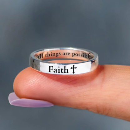 All Things Are Possible Ring