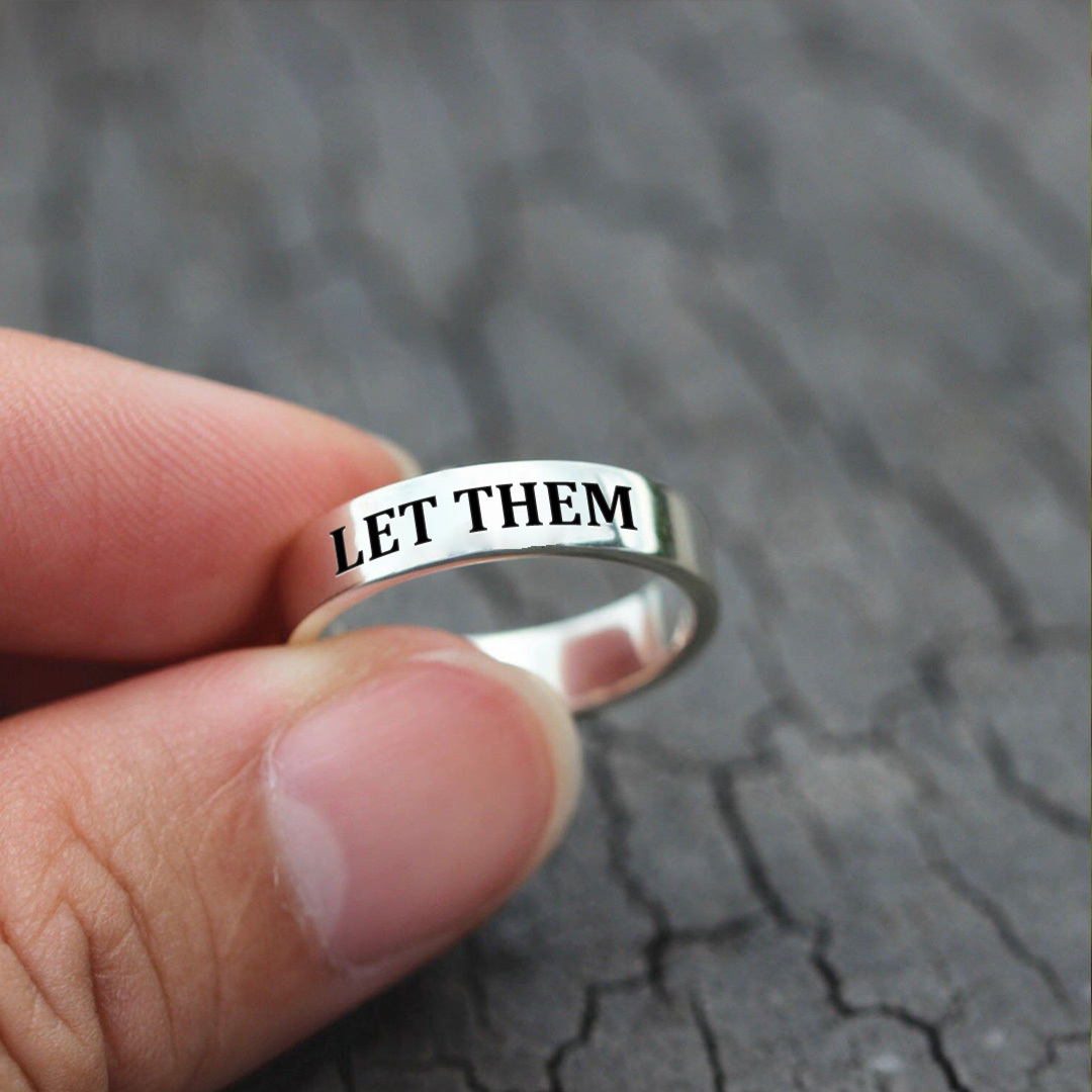 Let Them Wide Band Ring