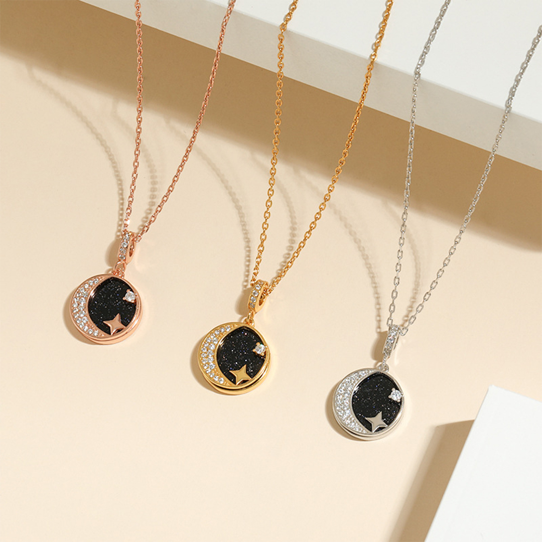 Make Sure You Look For Stars Openable Necklace
