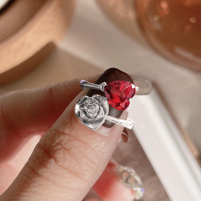 S925 Eternal Love Rose Ring