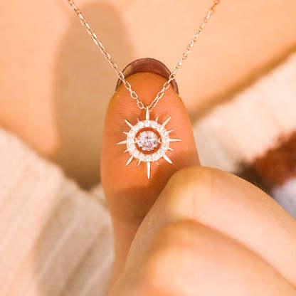 S925 Sun Will Rise Necklace