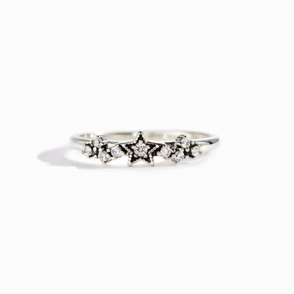 For Daughter - S925 You Were Born To Shine Star Ring