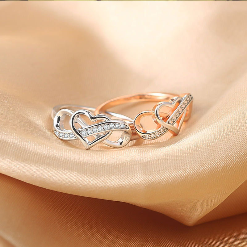 For Daughter-in-Law - You Are Also My Daughter-in-Heart Infinity Heart Ring
