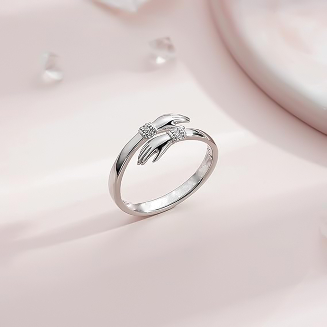 For Love - I Had You And You Had Me Hug Ring