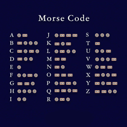 I Love You Diamond Morse Code Ring