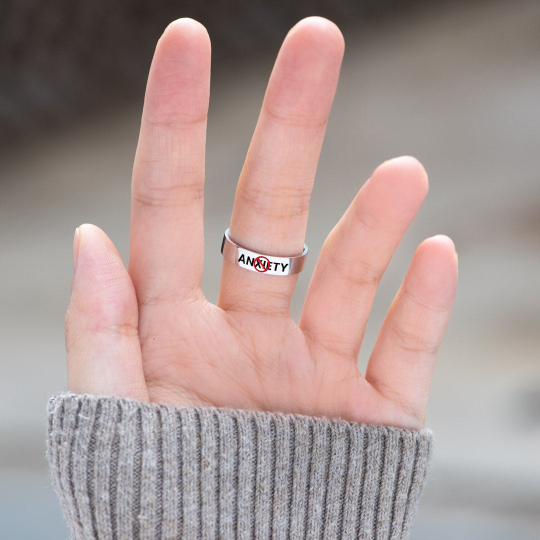 God Has Not Given Us A Spirit Of Fear, But Of Power And Of Love And Of A Sound Mind Engraved Cross Ring