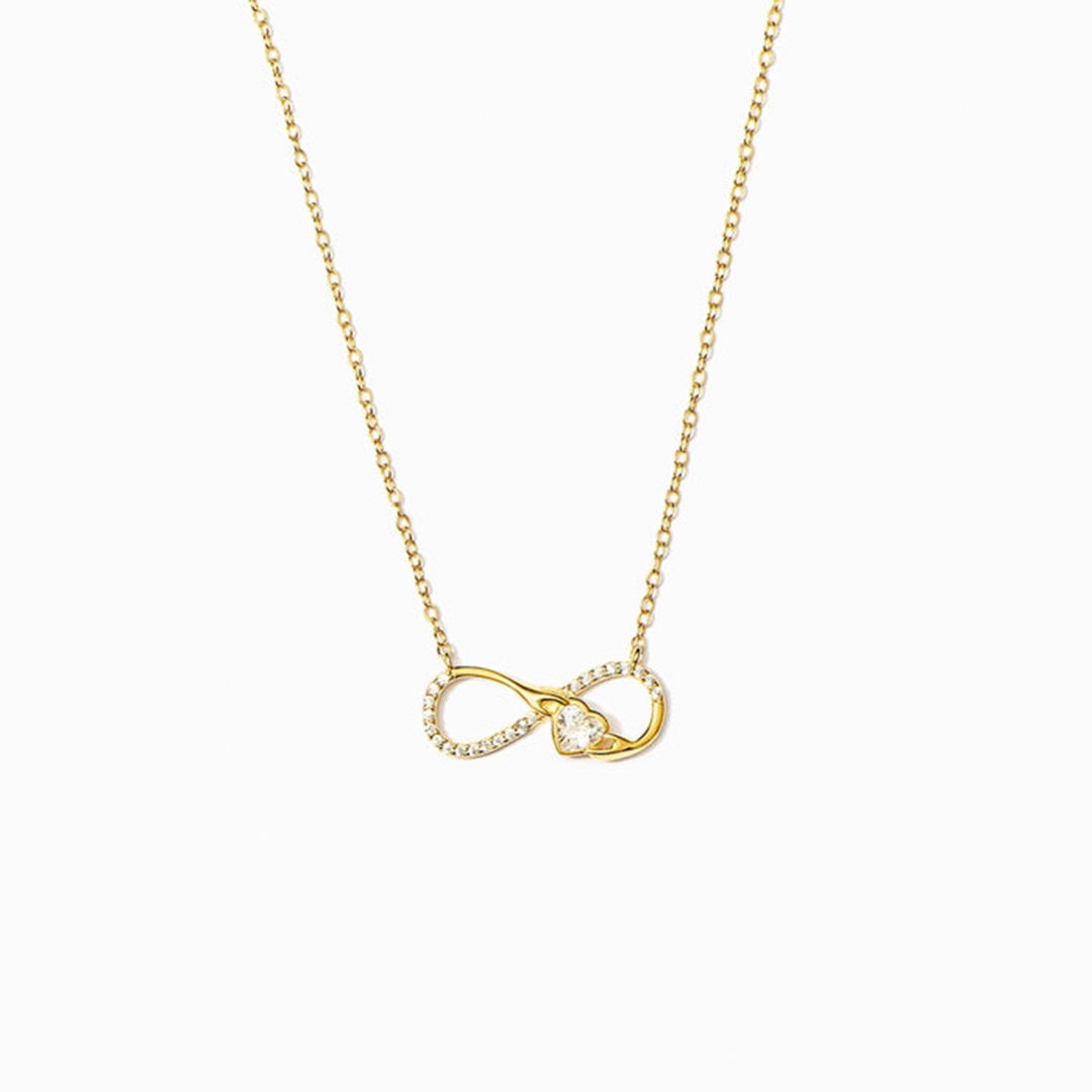 For Daughter - Always Keep Me In Your Heart For You Are Always In Mine Infinity Necklace