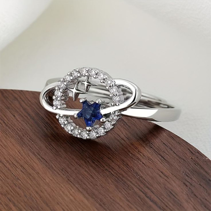 Daughter/ Granddaughter S925 Planet Split Ring