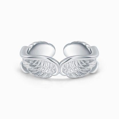 For Memorial - Until We Meet Again Wing Ring
