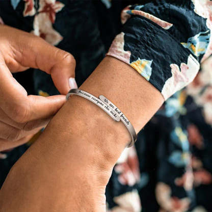 For Friend - We are best friends Because everyone else sucks Staggered Bracelet-37bracelet
