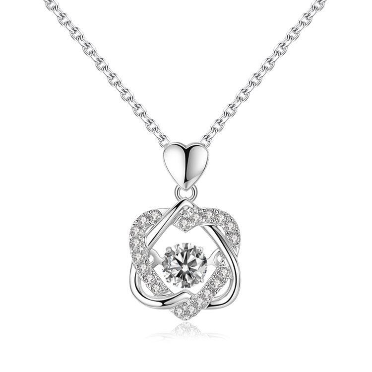 For Daughter-in-law - S925 You are Also My Daughter-in-heart Love Knot Necklace