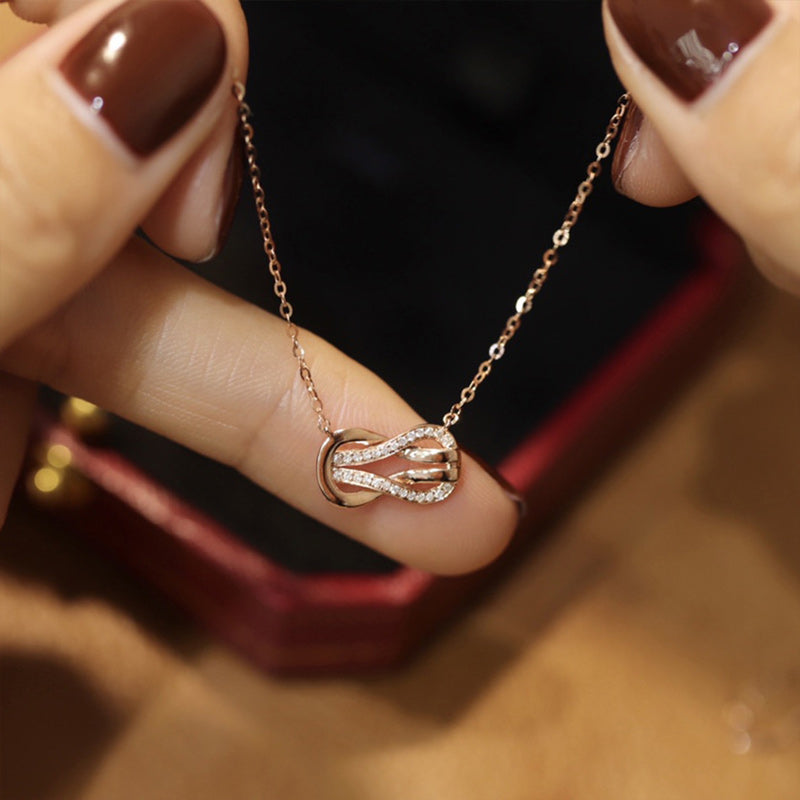 For Friend- S925 Not Sisters By Blood But Sisters By Heart Kont Necklace