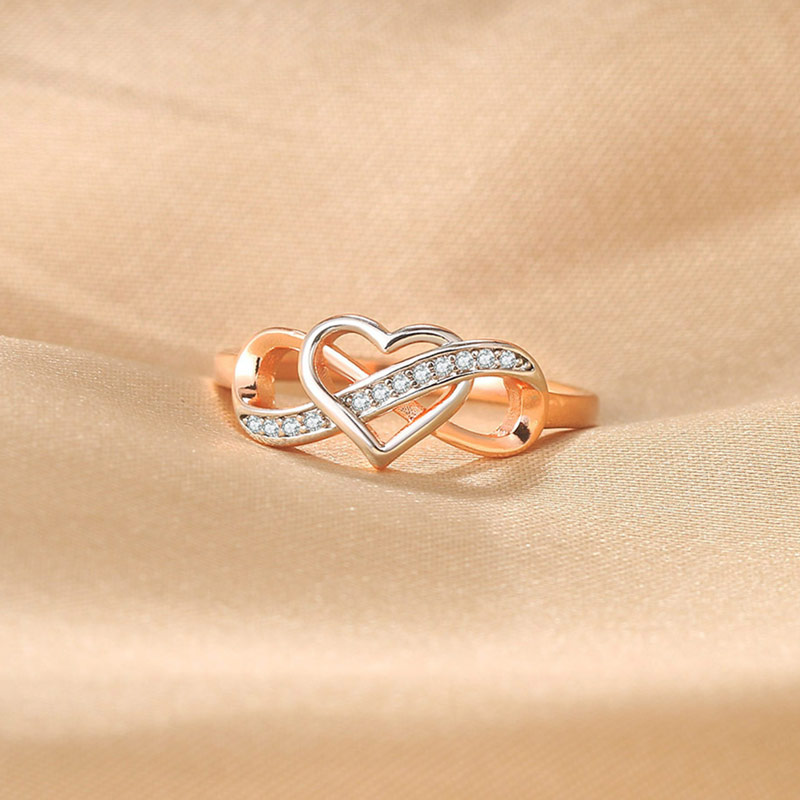 For Daughter-in-Law - You Are Also My Daughter-in-Heart Infinity Heart Ring