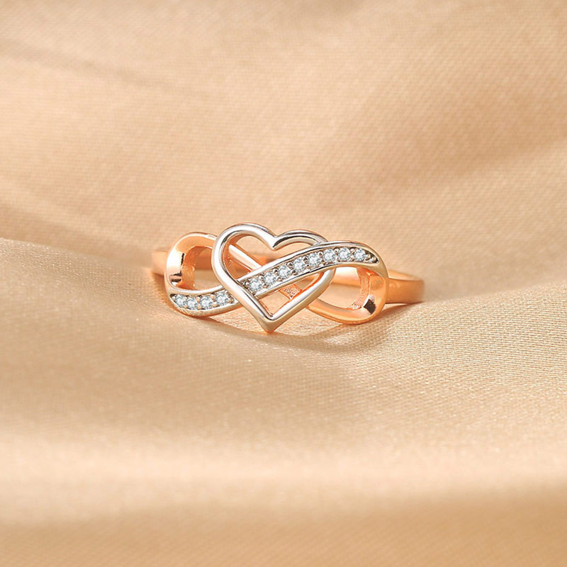 For Daughter-in-Law - You Are Also My Daughter-in-Heart Infinity Heart Ring