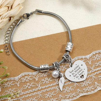 For Friend - Thanks For Coming Into My Life And Making Me Feel The Love Of A Sister Bracelet