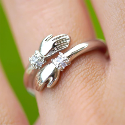 For Love - I Had You And You Had Me Hug Ring