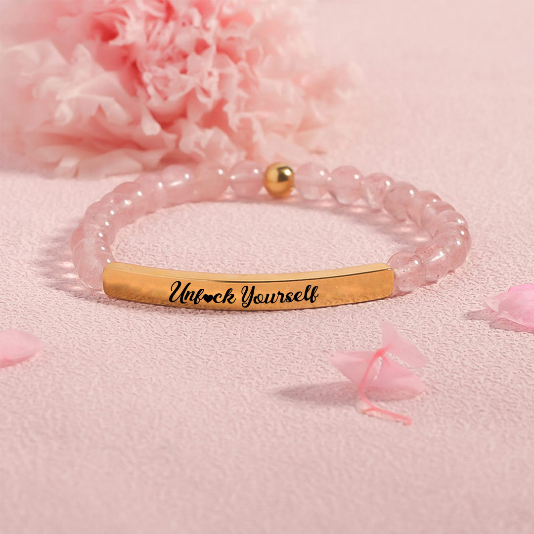 Unfuck Yourself Bead Lettering Bracelet
