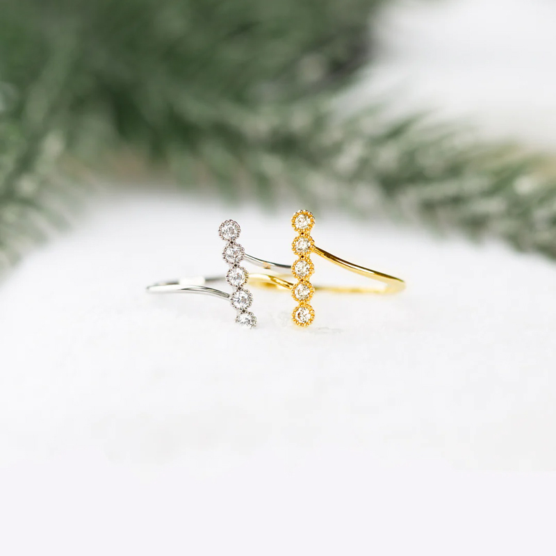 For Daughter - S925 Be Badass Everyday Five Dot Ring