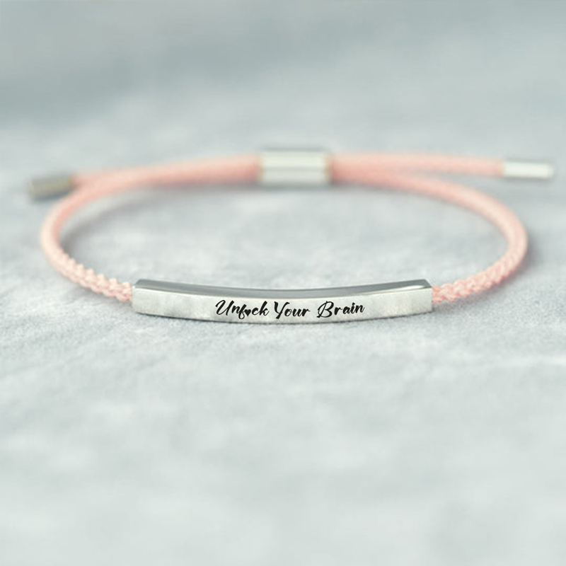 Unf❤ck Your Brain Shoelace Bracelet