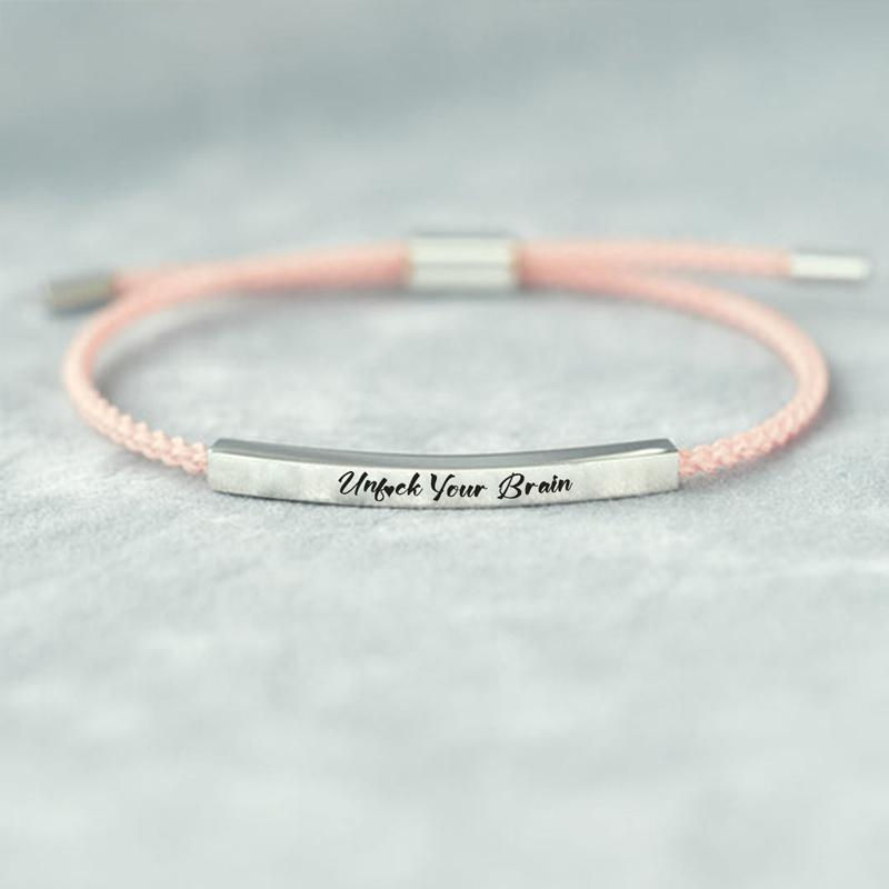 Unf❤ck Your Brain Shoelace Bracelet