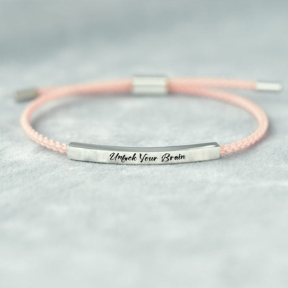 Unf❤ck Your Brain Shoelace Bracelet