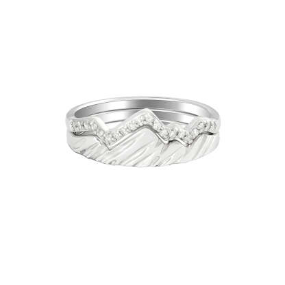 S925 Life May Not Get Easier but You Always Get Stronger Ring