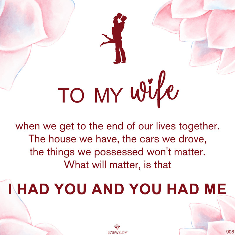 For Love - I Had You And You Had Me Hug Ring