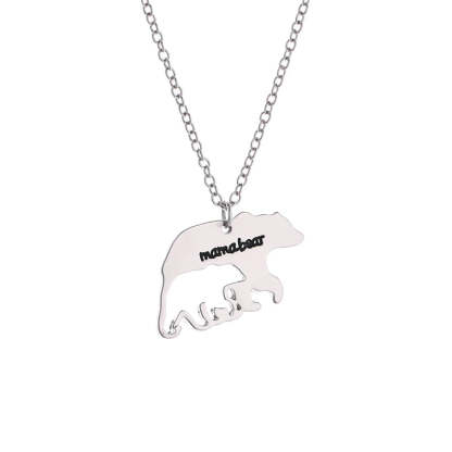 For Mom - Mama Bear Necklace