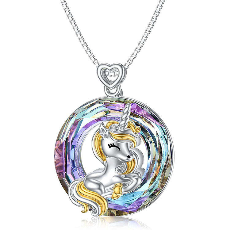 Unicorn Crystal Necklace