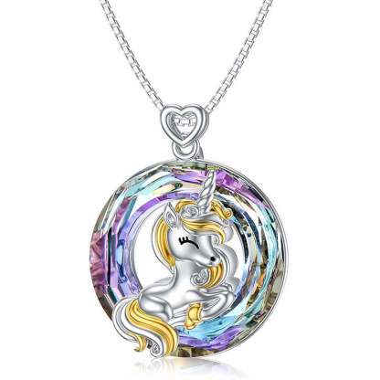 Unicorn Crystal Necklace