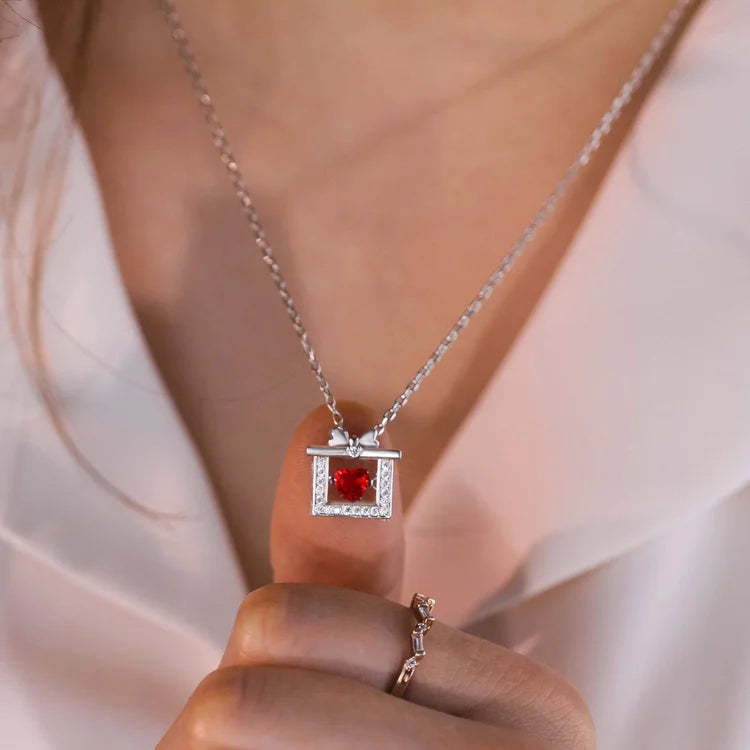 For Daughter-in-law - S925 Marriage Made You Family Love Made You My Daughter Gift Dancing Necklace