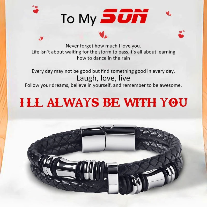 For Son- I’ll Always Be With You Bracelet