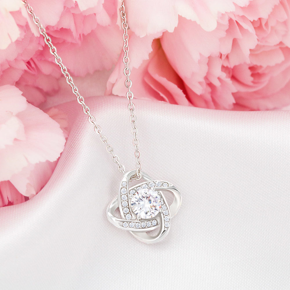 Always With You – Daughter Love Knot Necklace