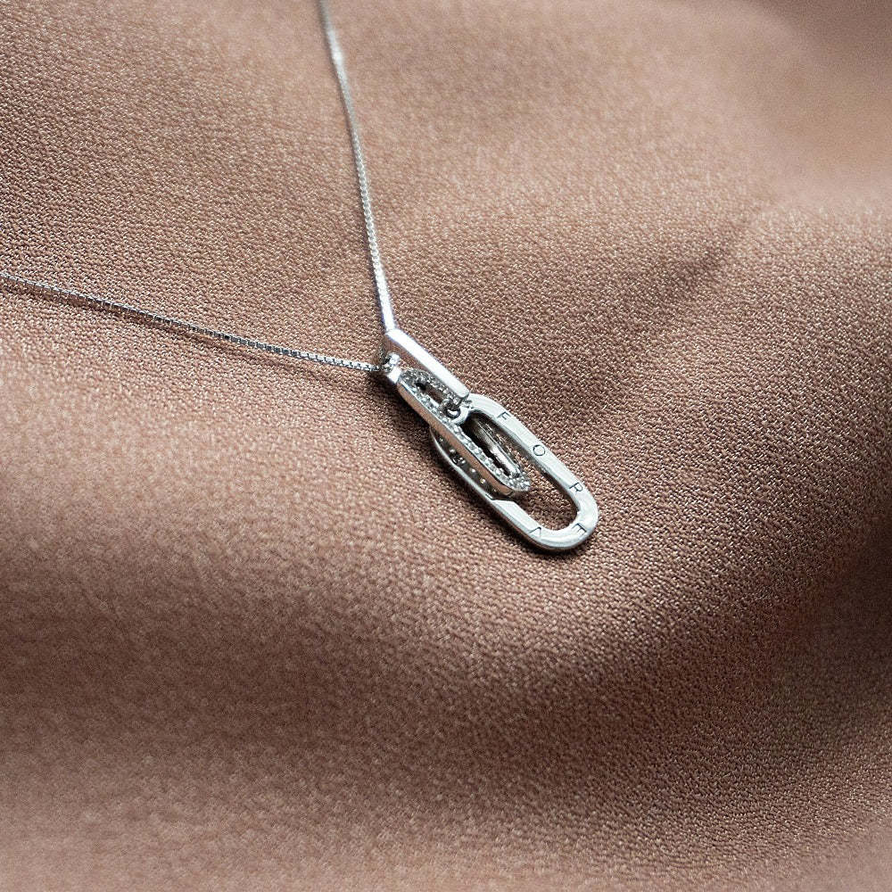 【⚡️Mother's Day Sale - Up to 50% OFF】For Unbiological Daughter - S925 Linked Together Necklace
