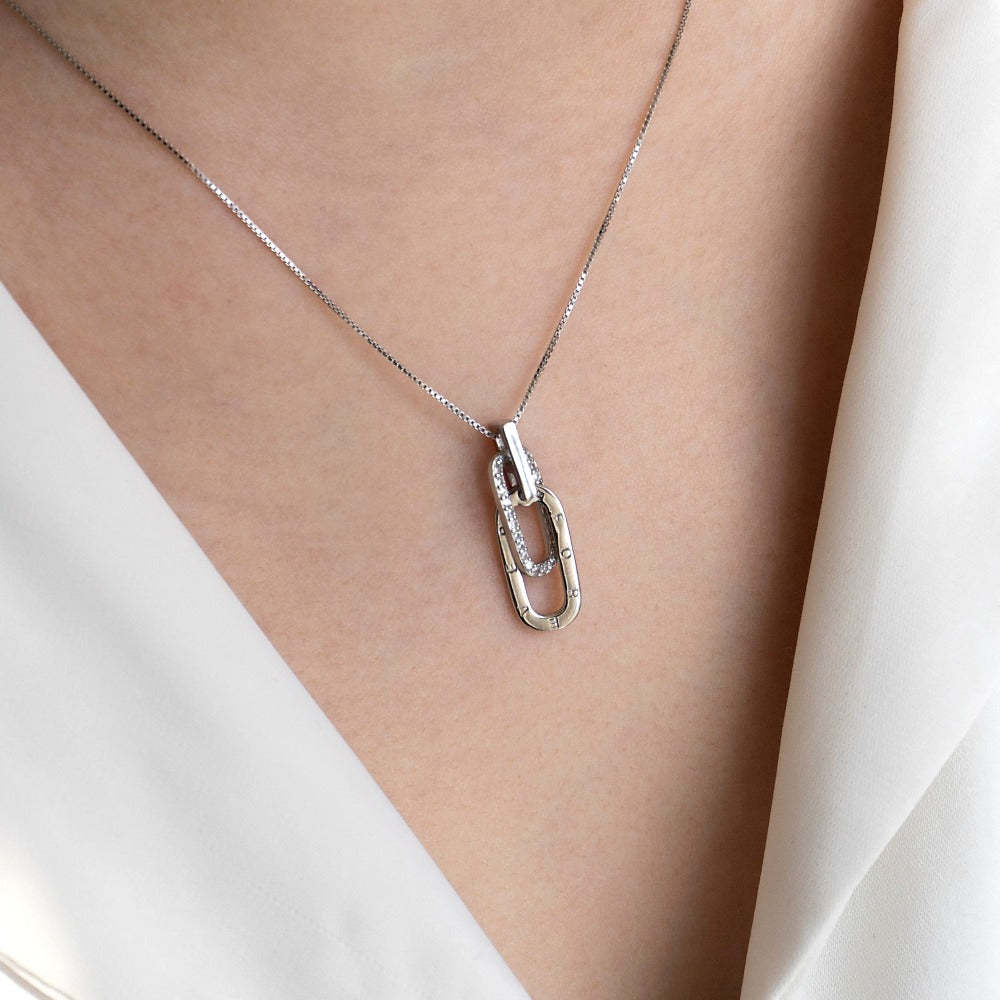 【⚡️Mother's Day Sale - Up to 50% OFF】For Unbiological Daughter - S925 Linked Together Necklace