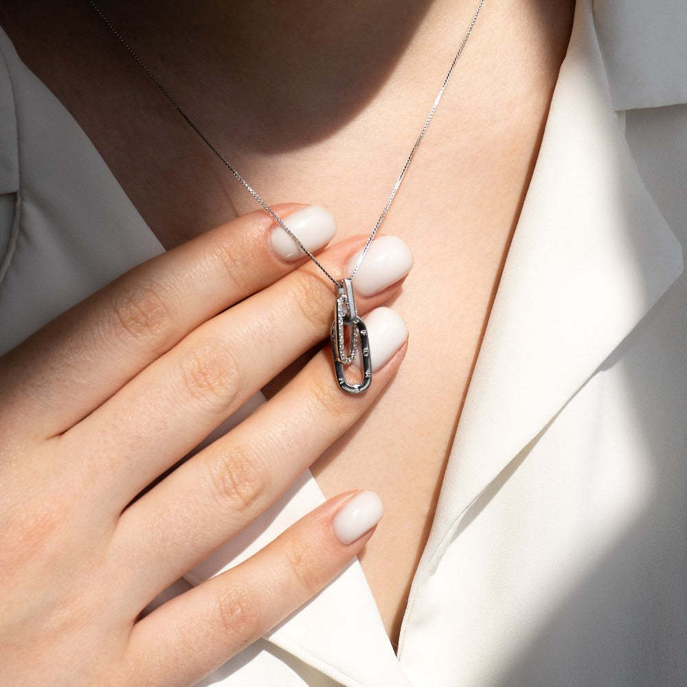 【⚡️Mother's Day Sale - Up to 50% OFF】For Unbiological Daughter - S925 Linked Together Necklace