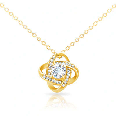 Always With You – Daughter Love Knot Necklace